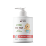 Деликатен био сертифициран бебешки и детски сапун за ръце, съставен от натурални съставки от biobabycare.bg