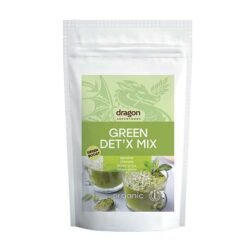 Био Зелен Детокс Микс Dragon Superfoods е грижливо композирана рецепта от четири зелени суперхрани с био качество в помощ на естествените процеси на пречистване в тялото oт biobabycare.bg