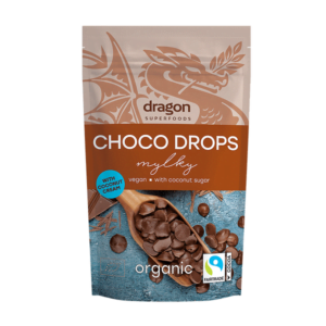 Капки Млечен Шоколад 200 гр. - Dragon Superfoods