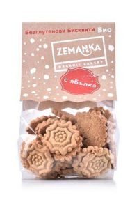 Био Безглутенови Бисквити Различни Вкусове 100 гр. - Zemanka Biopekarna