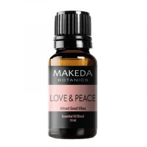 Композиция Етерични Масла за Хармония LOVE & PEACE 10 мл. - Makeda Botanics