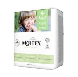 Еко пелени за бебета между 7 и 18 кг. от Moltex нежни и удобни от www.biobabycare.bg