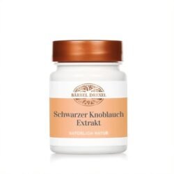 Хранителна Добавка Schwarzer Knoblauch Extrakt на немската компания Bärbel Drexel е първокласен продукт, съдържащ изцяло натурален екстракт от ферментирал черен чесън в подкрепа на сърдечно-съдовата система oт biobabycare.bg