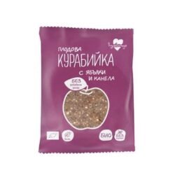 Био Плодова Курабийка С Ябълки - Наслади се на свежия вкус на ябълка и наситения канелен аромат в тази веган плодова курабийка без глутен и добавена захар oт biobabycare.bg