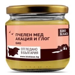 Био Мед От Акация И Глог - Рядко срещан мед, в който ще усетите нежността на акацията и лека горчивина от глога oт biobabycare.bg