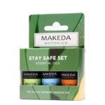 Комплект За Ароматерапия Stay Safe Set включва необходимите масла, за да направи организма по-устойчив в периоди на вируси, да възпрепятства развиването на инфекции oт biobabycare.bg